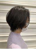 ダークシルバー　髪質改善/縮毛矯正/ゼロテクカラー
