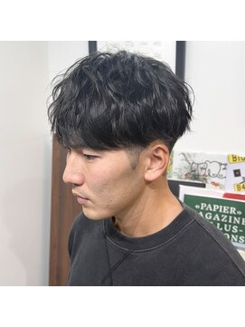 メンズサロンラシルバイレストプラス(MEN'S SALON racil by rest plus) 波打ちマッシュ