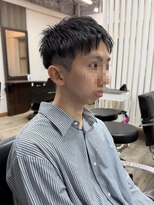 アイヴィー 池袋(IVY)&nbsp;池袋アップバングスパイキーショート◎[池袋メンズ美容室］