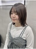 レイヤーカット/顔周りレイヤー/くびれヘア/ボブウルフ/外ハネ