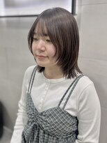 イオ 渋谷(io)&nbsp;レイヤーカット/顔周りレイヤー/くびれヘア/ボブウルフ/外ハネ