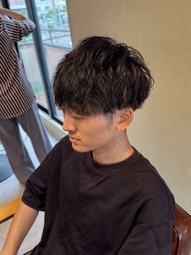 ロルド シェリ(Rold Cheri) 【山本智文】シャドウパーマメンズマッシュ