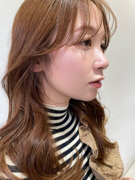 キートス 高知店(kiitos) ニュアンスカラー顔周りカット