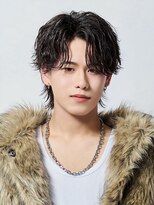 ルースト 南堀江店(ROOST) MEN’S/リバースセンターパート/ニュアンスパーマ/南堀江