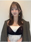 ハイライトバレイヤージュダブルカラーケアブリーチ20代30代