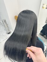 シアー(sheer)&nbsp;《sheer /稲葉》#地毛風ブラック#アルカリ酸熱#髪質改善カラー