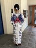 【夏限定】ヘアセット＋浴衣着付け(浴衣、髪飾りは持ち込みお願いします)