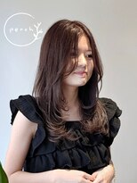 パーチ(perch)&nbsp;たっぷりレイヤー×ラベンダーグレージュ♪