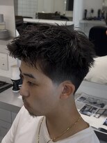 グルーマーズクレッジ 渋谷店(GROOMER/S CREDGE)&nbsp;テーパーウォーリアカット　スパイキーショートメンズショート