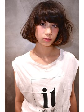 エル(EL by green) EL☆秋★外人風アンニュイカールBob♪0112327997