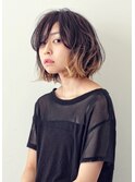 グラデーションとゆるふわパーマ Emeli