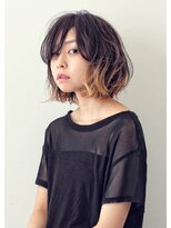 エメリヘアー(Emeli Hair) グラデーションとゆるふわパーマ Emeli