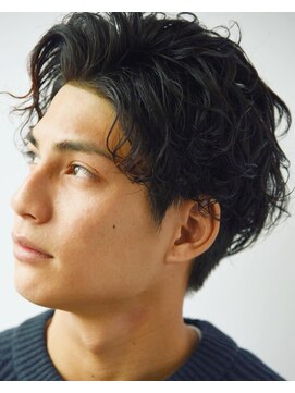 ユノ(juno) 大人のnuugyメンズパーマ (ネープレス 無造作 ビジカジ)