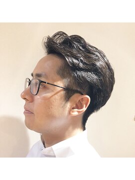 アオヘアーガーデン(ao hair garden) 【ao hair garden】メンズツーブロック×パーマ