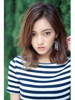 クーエフー(coo et fuu)&nbsp;【表参道】かきあげバングのロブで、クールビューティに♪藤沢