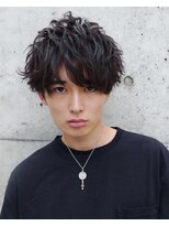 フィフス(fifth) ショートレイヤー ツーブロック くせ毛風パーマ アップバング 29