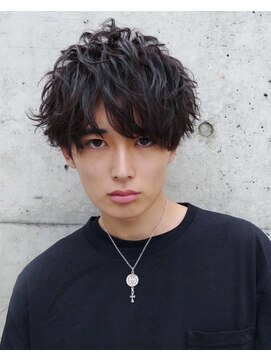 フィフス(fifth) ショートレイヤー ツーブロック くせ毛風パーマ アップバング 29