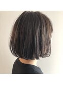 ワンレングスボブ!!