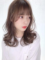 小顔韓国レイヤー（耳かけ毛先パーマイメチェン）