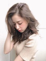 チョビー 銀座(chobii)&nbsp;チョビー銀座桜井デジタルパーマグレージュカラーイルミナ