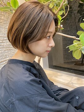 オーシャン(Ocean) ［OCEAN Hair&Life 水田成美］ボブ/ミニボブ/内巻きワンカール