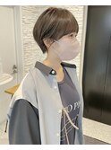 ショートボブ/大人巻き/ぷつっとボブ/ナチュラルモード/銀座駅
