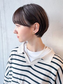 アイティー バイ アルバム 浦和店(IT by ALBUM) 丸みショート_外ハネボブセクションカラー_ba364172