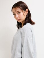 オンク 新宿(onk)&nbsp;黒髪/グレーベージュ/レイヤーロング/前髪パーマ[新宿駅]