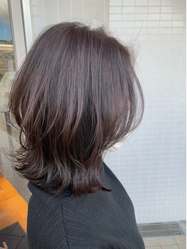 オーシャン(Ocean) [OCEAN Hair&Life藤原純]ラベンダーグレー/ウルフレイヤー☆