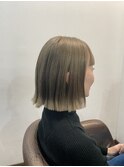 カーキベージュ|葛西縮毛矯正|葛西髪質改善|葛西ブリーチ