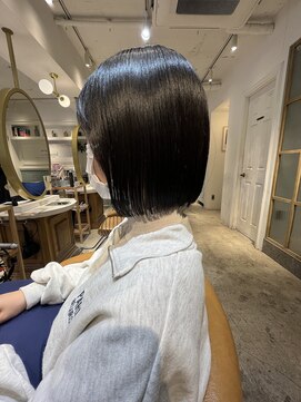 ロンド シャルム 吉祥寺(Lond charme) ぱつっとグレージュボブ髪質改善吉祥寺