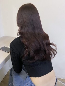 イオエ(ioe) イメチェン/外ハネボブ/ワイドバング/ブルーブラック/美髪