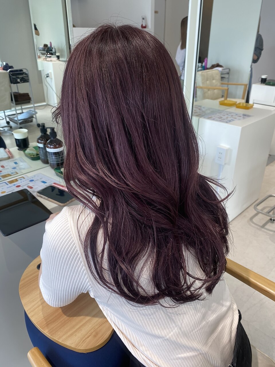 2025年春】ピンクバイオレットの髪型・ヘアアレンジ｜人気順
