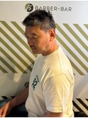 イケおじ 大人の身だしなみ ベリーショート ジェットモヒカン#1