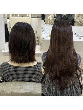 ハイエクステンション 京都駅前店(Hi-Extension) アッシュブラウン@dresser____172