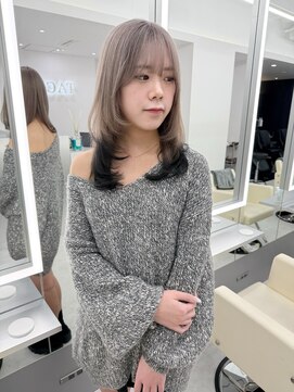 テイス 新宿(TACE) ブラックエンドカラー[メルティカラー/フェミニンロング/新宿]