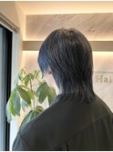 マッシュウルフ×ネイビーブルー