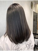 レイヤー×セミロング