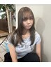 【初回限定】小顔カット＋透明感カラー＋１ｓｔケアトリートメント　　中野