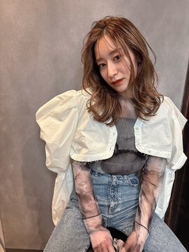 ビューティーサロン ペイジ(Peige) 【Peige】透明感×こなれ感 ベージュ