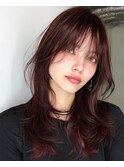 韓国/レイヤーカット/顔周り/前髪カット/ストレート/池袋