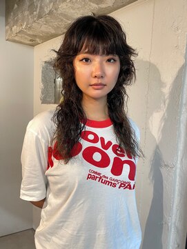 コードプラスリム(CODE+LIM) パーマ/マレットヘア/オリーブカラー