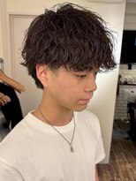 エイト メン 那覇新都心店(EIGHT MEN)&nbsp;波巻きパーマ（マッシュ/スパイラル/無造作ヘア）