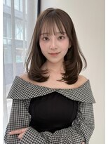 ボタン テンジン(VOTAN tenjin)&nbsp;【votan_はまひ】ミディアム/レイヤーカット/顔周り/前髪