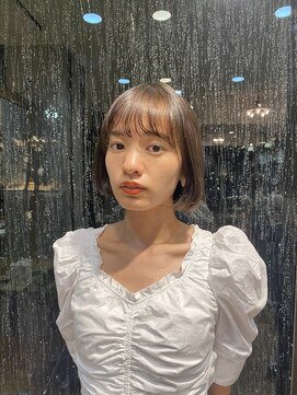 ビュートリアム 南青山(BEAUTRIUM) 冬こそ透明感たっぷりツヤカラー/似合わせ大人ボブ