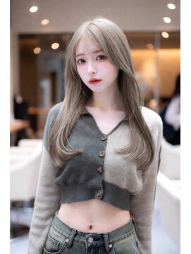 エルサ ザ リープ(ELSA the leap) 【ブリーチカラー/ダブルカラー】グレージュ/ヘーゼルベージュ