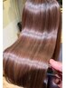 《あなた史上最高の髪質へ》縮毛矯正+カット+リタッチカラー+トリートメント