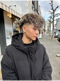 ツイストスパイラルパーマツイスパマッシュケアブリーチ眉カット