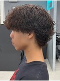 波巻きスパイラル/シャドウパーマ/サーフカール/men's/メンズ