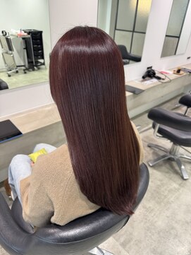 ソルバイシーループユナイテッド(soru by C-LOOP UNITED) ピンクブラウン/透明感イルミナカラー/暖色カラー